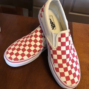 Vans Red Checkered Women’s shoes